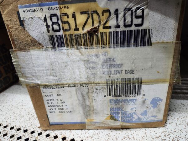 Marathon 1/2 HP Motor